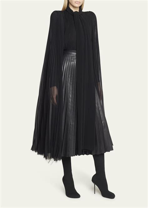 balenciaga pleated replica